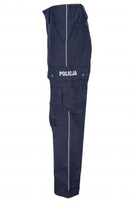 Spodnie przejściowe granatowe Policja