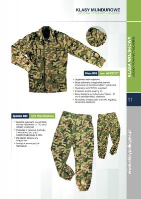 Wojskowe Spodnie i bluza BDU