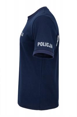 3 x Tshirt granatowy POLICJA 