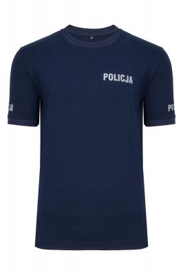 Tshirt  granatowy POLICJA