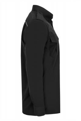 Koszula exclusive OCHRONA z długim rękawem, męska, czarna 