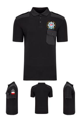 Koszulka POLO czarna IPA mod.2