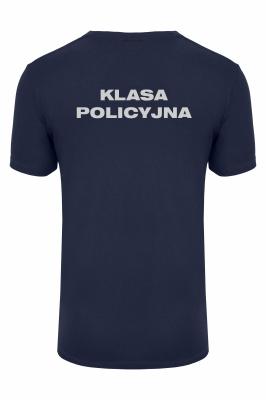 T-shirt granatowy KLASA POLICYJNA