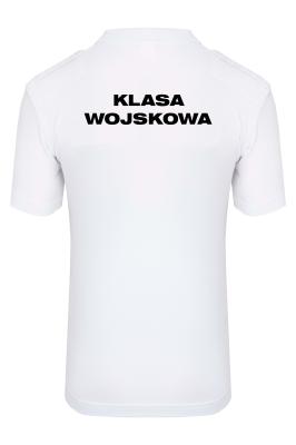 Koszulka Polo biała KLASA WOJSKOWA
