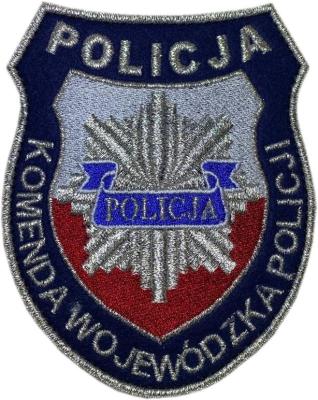 Naszywka tarcza Komenda Wojewódzka Policji