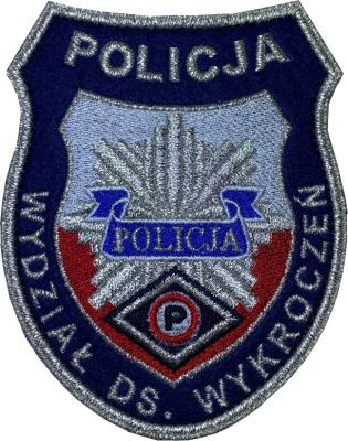Naszywka tarcza Wydział ds. Wykroczeń