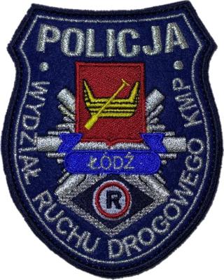 Naszywka tarcza Wydział Ruchu Drogowego w Łodzi