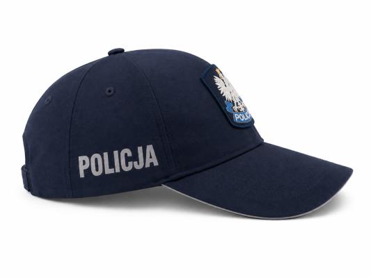 Czapka policyjna z daszkiem RIP-STOP – granatowa (5)