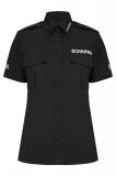 Koszula exclusive OCHRONA z krótkim rękawem, damska, czarna  