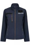 Softshell damski granatowy POLICJA 