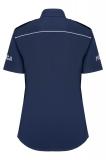 Koszula Premium POLICJA z krótkim rękawem, damska, granatowa 