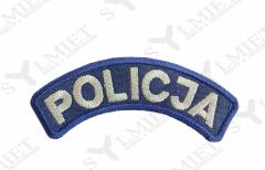 Naszywka łuczek Policja do nowego munduru galowego