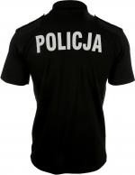 3 x Koszulka POLO czarna POLICJA