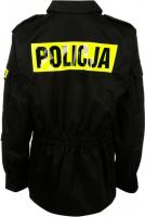 Bluza BDU czarna wzór policja z napisami POLICJA