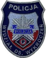 Naszywka tarcza Wydział ds. Wykroczeń