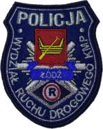 Naszywka tarcza Wydział Ruchu Drogowego w Łodzi