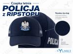 Obrazek dla: Czapka policyjna z daszkiem RIPSTOP – granatowa